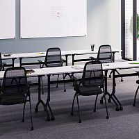 Design table FLIP TOPcompositemetal baserectangular