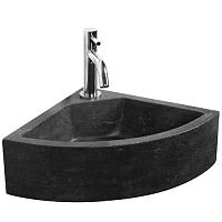 Wall-mounted washbasin FONTEINSET TAROstonecornercontemporary