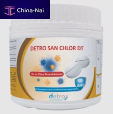 Floor disinfectant Detro San Chlor DTtabletschlore-based