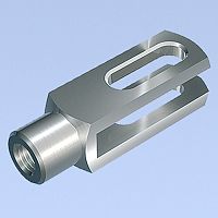 Clevis with elongated hole