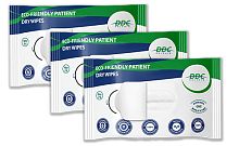 Body hygiene cleansing wipes Flushable Eco-Friendlypack of 75