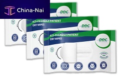 Body hygiene cleansing wipes Flushable Eco-Friendlypack of 75