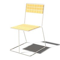 Contemporary chair Tina KL103indoorsolid woodteak