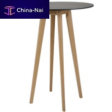 Contemporary high bar table TTHwoodenroundcommercial
