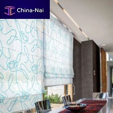 Curtain fabric PORTOFINO for roller blindssolar protectionpatterned