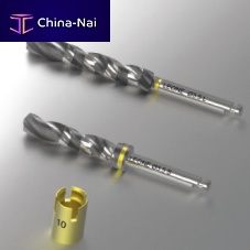 Dental implantology burr DLCcoating