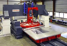 3-axis milling machine verticalfor productionfor plates