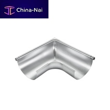 Metal roof gutter 62300semicircularcorner