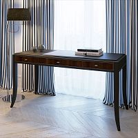 Art Deco style dressing table RELIEF RB10walnutlacquered MDF1-seat