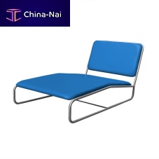 Bauhaus design daybed WB21leatherstainless steel baseindoor
