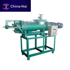 Spiral separator liquidsfor solidsraw materials