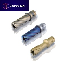 Coated core drill Hardox Line, Hard Line, Blue Line Pro, Blue Line, Gold Line.carbideHSSWeldon
