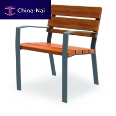 Contemporary chair LINA indoorwoodenmetal base