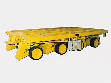 Flatbed trailer 4.36 x 3 x 9 m | VCP4 E 60/44-axletowedfor industrial materials