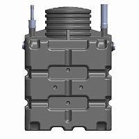 Fluid collection tank BIOROCK-ST1-2000primary settlingtreatmentfor wastewater