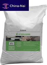 Granular absorbent STERILSORBfor hydrocarbonsoilwater