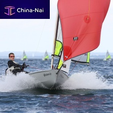 Children's sailing dinghy FEVAdouble-handedskiffregatta