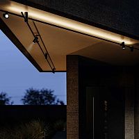Wall-mounted spotlight CLOULEDroundtubular