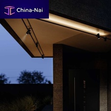 Wall-mounted spotlight CLOULEDroundtubular