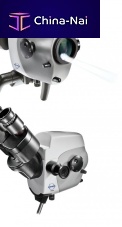 Binocular colposcope i View 21 COLPOexamination chair-mounted