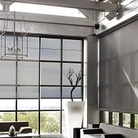 Roller blind fabric POLYSCREEN®plainpolyesterPVC