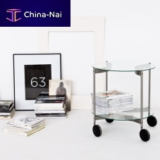Home service trolley ORBIS MOBILEstainless steel