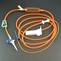 Chemotherapy infusion set LightproofPVCwith light protection