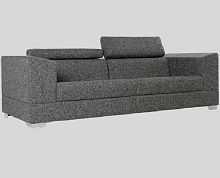 Contemporary sofa CAMPUSfabricgray3-seater