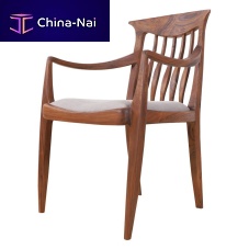 Traditional chair AVARAindoorfabricteak base