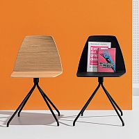 Contemporary chair SILA indoorwoolleather