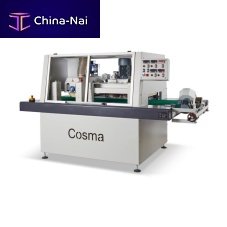Brush deburring machine brushingfor sheet metal