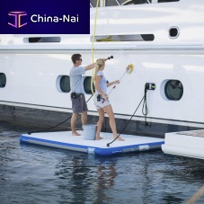 Swim platform MAINTENANCEinflatablefor yachtsmodular