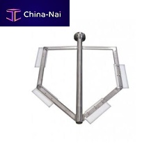 3-blade impeller helical ribbonanchor typesawtooth