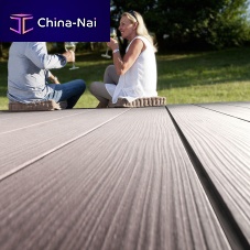 WPC deck board PREMIUMwood lookgroovednon-slip