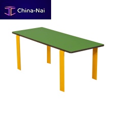 Contemporary table SOLO+ : TOM THUMB / JJM-1652 steelsteel baserectangular