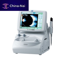 On-platform, tabletop ultrasound system US-4000for ophthalmic ultrasound imagingB/W