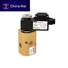 Pilot-operated solenoid valve 3-wayNCfor gas