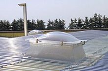 Polycarbonate transparent dome