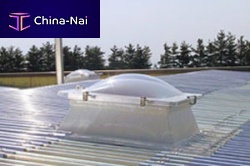Polycarbonate transparent dome