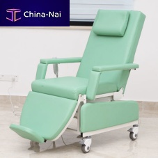 Electric chemotherapy chair HO-S12-33-sectionon castersadjustable backrest