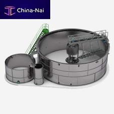 Circular clarifier IC serieswith scraper bridge