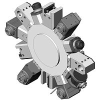 VDI 25 live tool Sauterfor tool turret