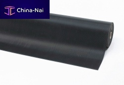 Anti-slip mat 165090Wfine ribrubberblack
