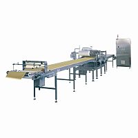 Pasta cutting machine with stacker fresh