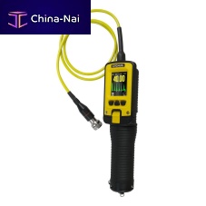 Underwater thickness measuring machine portablefor pipeswall