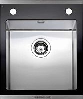 Single-bowl kitchen sink ESGK 4500.1 EDwithout drainboardstainless steelovermount