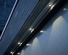Surface-mounted light fixture LEDlinearIP44