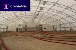 Metal frame tensile structure MULTI USE ARENASrooffor public spacefor stadium