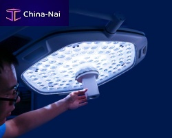 Ceiling-mounted surgical light OL9600LED2-arm