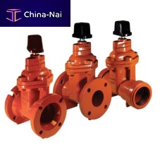 Gate valve AWWA C515manualshut-offfor wastewater